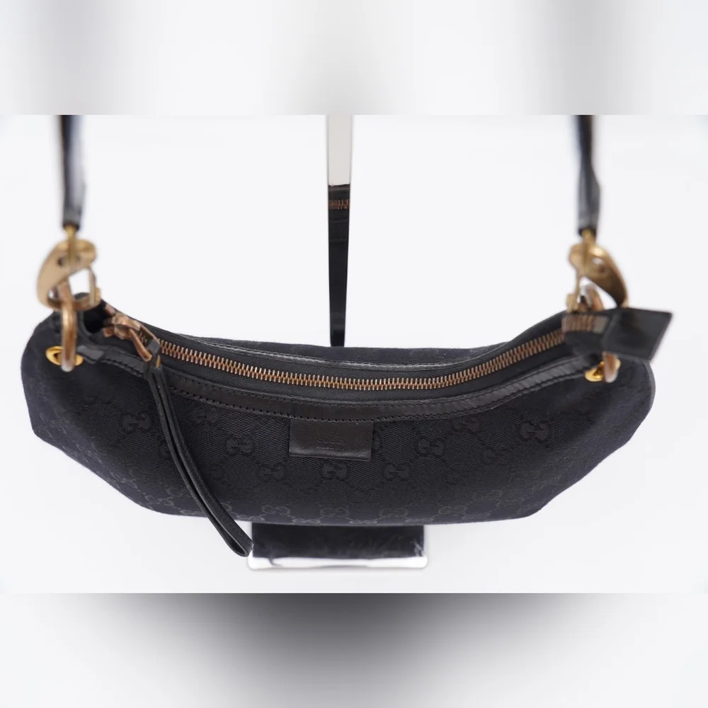 Gucci Black Hobo Bag